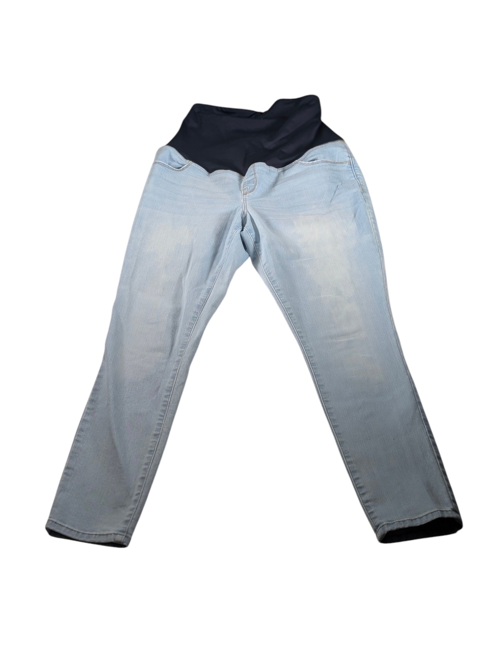 Isabel by Ingrid & Isabel Light Wash Skinny Jeans Pull On Size 10